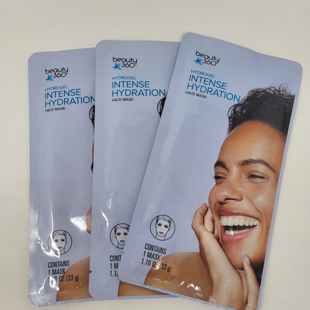 3‎ Beauty 360 Hydrogel Intense Hydration Face Mask
